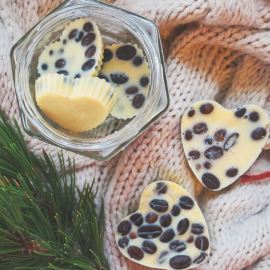 Crème pour le corps rigideadoucissant aux grains de café, au chocolat et à la vanille - Café épicé