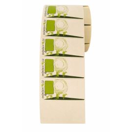 Étiquettes vierges, étroites, lot de 10