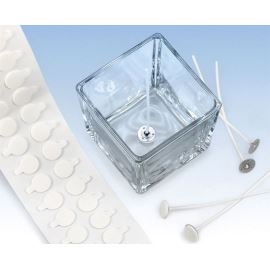 Roues adhésives sous les mèches, 10 pc