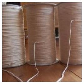 Mèche plate (pour les bougies d&#39;un diamètre d&#39;environ 20 à 40 mm)