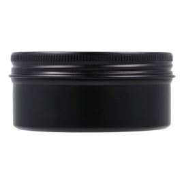 Emballage noir, aluminium, 100 ml