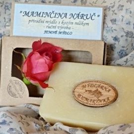 Savon pour les bras de maman (au lait de chèvre)