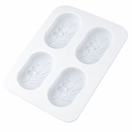 Moule en silicone pour savon - olive