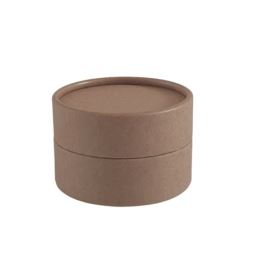 Emballage papier rond avec couche cirée kraft, 100 ml