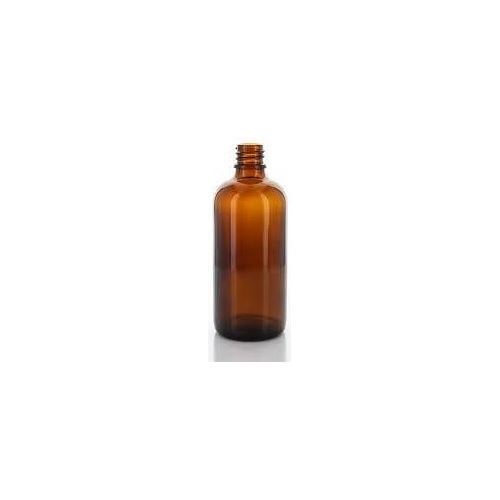 Bouteille en verre sans couvercle, marron, 100 ml