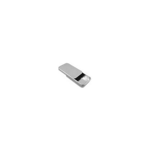 Boîte en aluminium rectangulaire coulissante, 7 ml