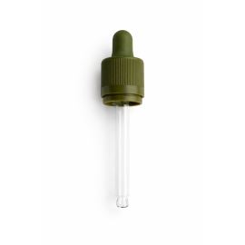 Bouchon flacon pipette 10 ml, vert