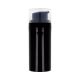 Flacon airless en plastique, noir, 100 ml