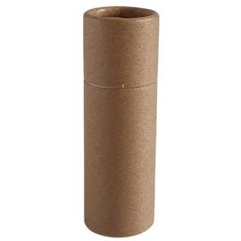 Étui en papier tube kraft avec couche cirée, 30 ml