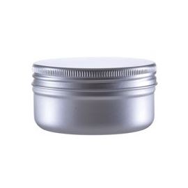 Boîte en aluminium ronde avec couvercle, 50 ml