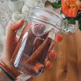 Essences maison - vanille, chocolat, cannelle