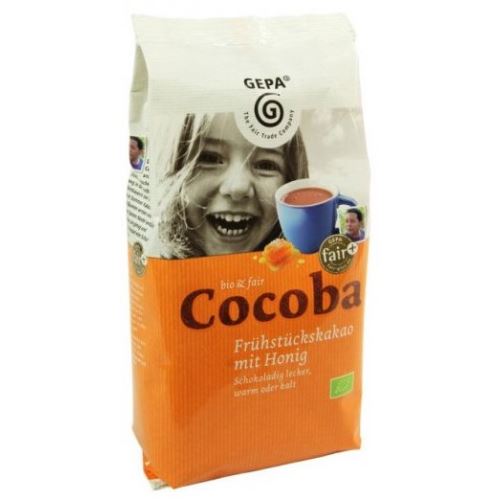 Chocolat instantané bio au miel COCOBA, 400 g