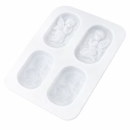 Moule en silicone pour savon - ange