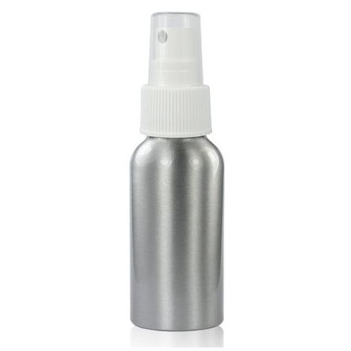 Bouteille en aluminium avec atomiseur, 100 ml