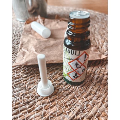 Bâtonnet d'inhalation aux huiles essentielles - soulagement du rhume, du stress et des maux de tête