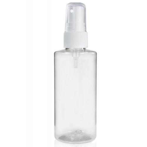 Flacon pulvérisateur en verre transparent, 125 ml