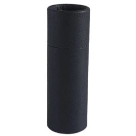 Emballage papier tube avec couche cirée noir mat, 18 ml