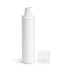 Flacon airless en plastique blanc 50ml