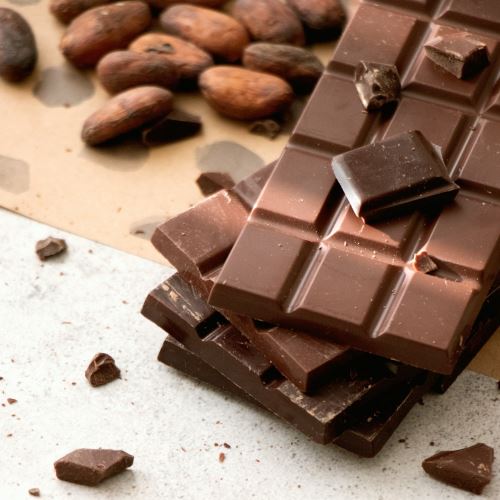 Barres énergétiques au chocolat, noix de coco et graines de chia