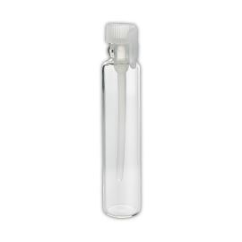 Flacon d&#39;échantillon de parfum en verre transparent, 2 ml