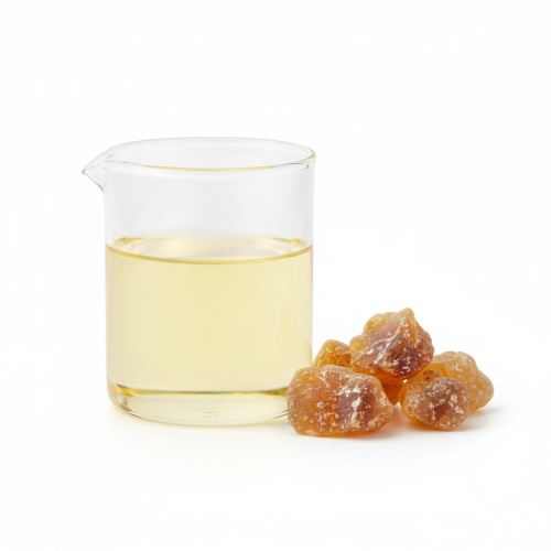 Résine de benjoin, huile essentielle