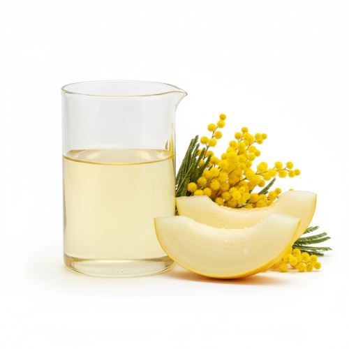 Mimosa et melon jaune, parfum cosmétique