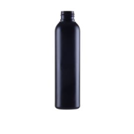 Bouteille en plastique noire, 150 ml