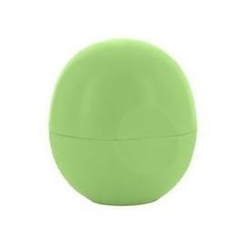 Récipient pour baume à lèvres en plastique en forme d&#39;œuf, vert, 7,4ml