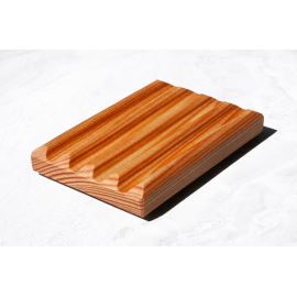 Porte-savon pour savons solides, traité à l'huile