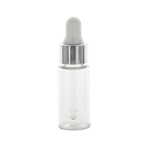 Flacon en verre avec pipette, transparent, 5 ml