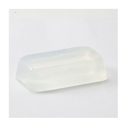 Masse de savon transparente en tranches, 1 kg