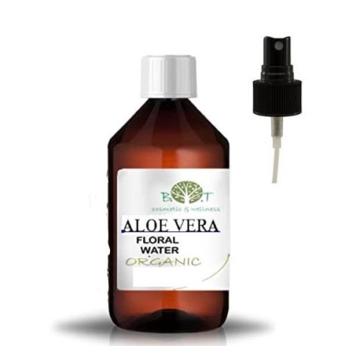 Eau florale d'aloe vera avec spray, organic, 250 ml