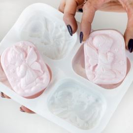 Moule pour savon en silicone - ange