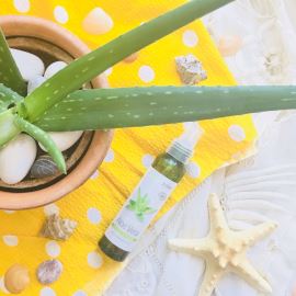 Creme brûlure et coup de soleil