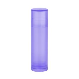 Tube pour rouge à lèvres ou baume, en plastique, violet, 4,5 ml