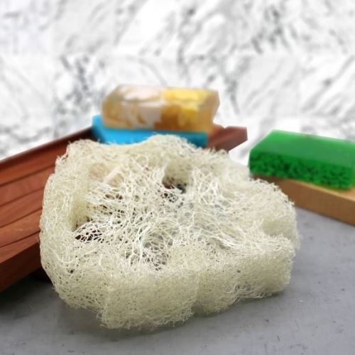 Luffa de luxe égyptien avec ficelle en coton, 100g