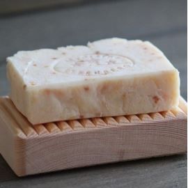 Porte-savon en bois