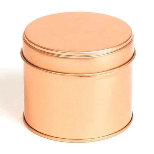 Boîte de conserve avec couvercle plein, rose, 250 ml