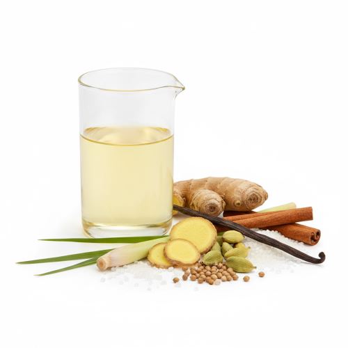 Épices chaudes, parfum cosmétique