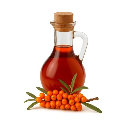 Huile d'argousier, pressée à froid