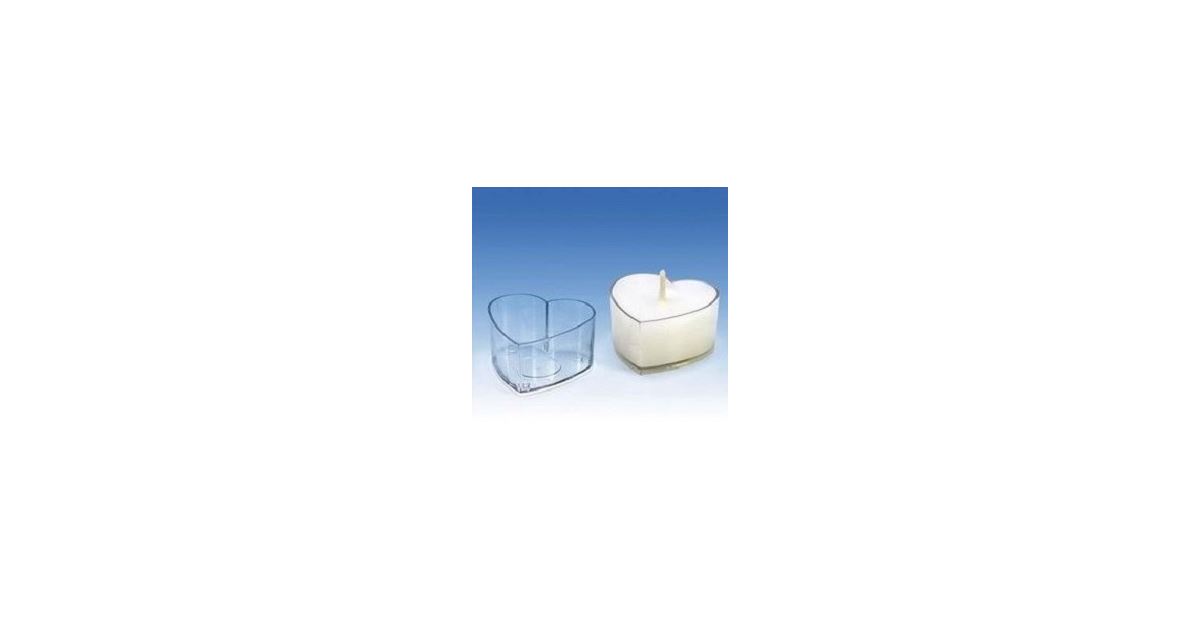 Moule en plastique pour bougies de petite taille et bougies chauffe-plat en  cercle