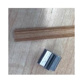 Mèche en bois avec support, 5x kits (5 x mèche, 5 x support)