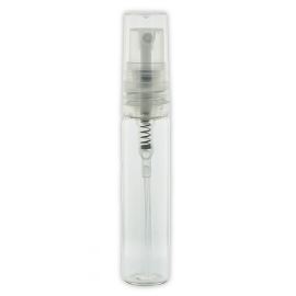 Mini flacon en verre pour parfum transparent, 5 ml