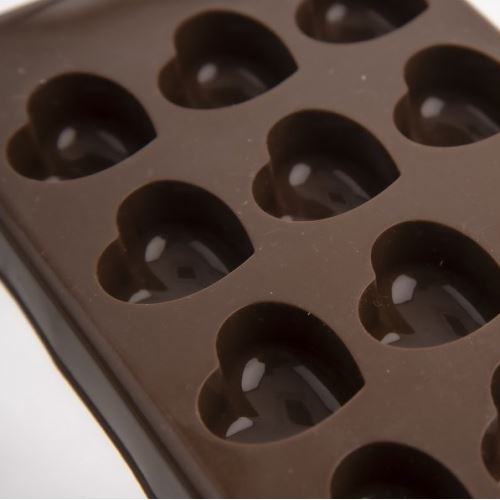 Moule en silicone pour chocolat ou savon - coeur