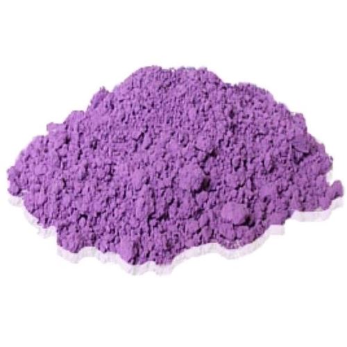 Oxydes colorés - violet outremer - tons rouges