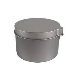 Pot de bougie en aluminium avec bec verseur, 100 ml