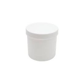 Emballage plastique blanc pour crème, boîte à pommade, 50 ml