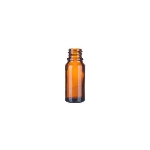 Bouteille en verre sans couvercle, marron, 10 ml