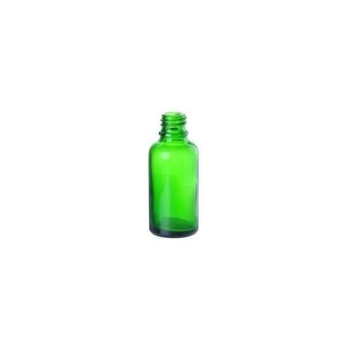 Bouteille en verre sans couvercle, verte, 30 ml